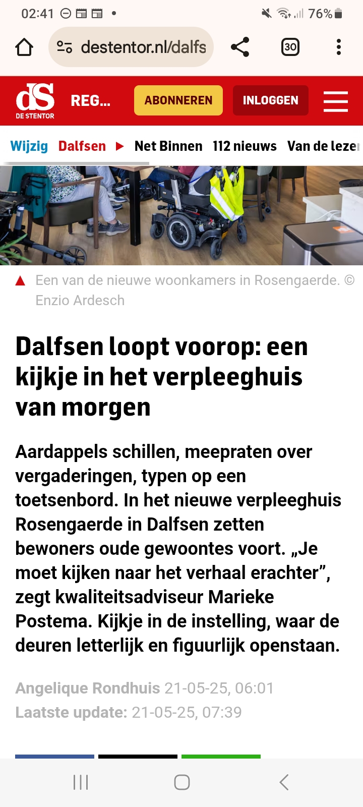 STOP MET MOOIWEER PRAAT; FOUT KOERS..WIL NIET ZEGGEN DAT DE OPLOSSING OP STRAAT LIGT, MAAR DIT KAN IETS BETER DAN IN DE KRANT VERKOCHT WORDT; ANDER WOKE BELEID IS NIET DE OPLOSSING; KINDOPLOSSING